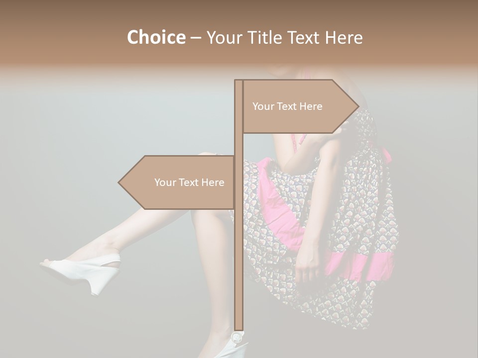 Dress Beautiful Elegant PowerPoint Template