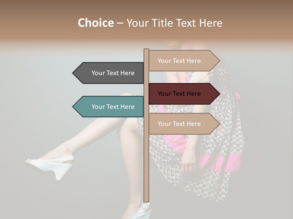 Dress Beautiful Elegant PowerPoint Template