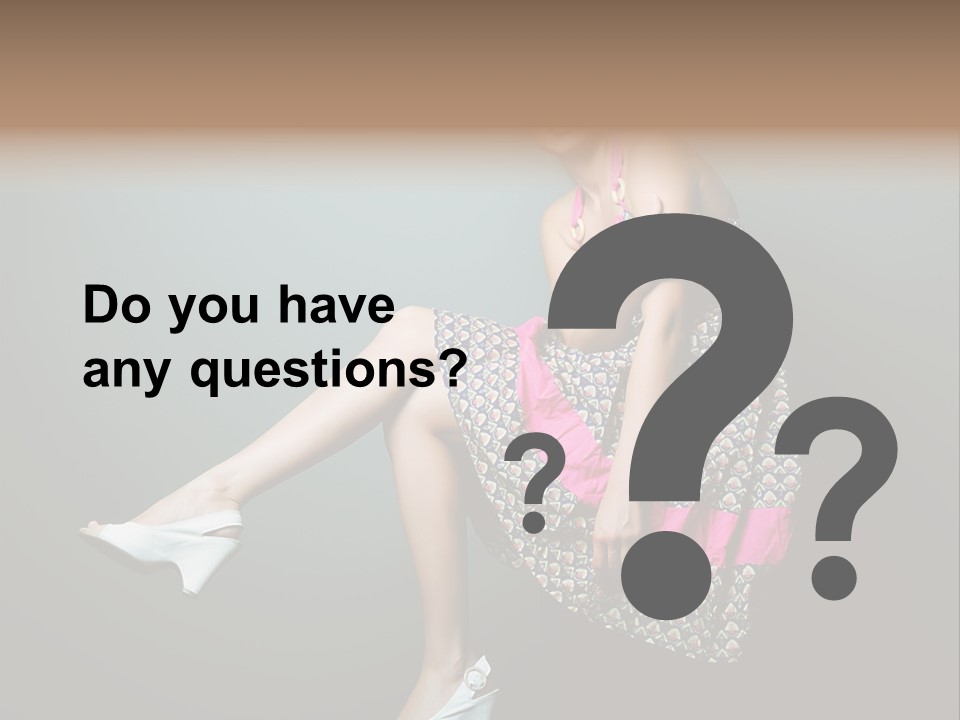 Dress Beautiful Elegant PowerPoint Template