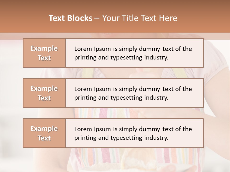 Sugar Bakery Measuring PowerPoint Template