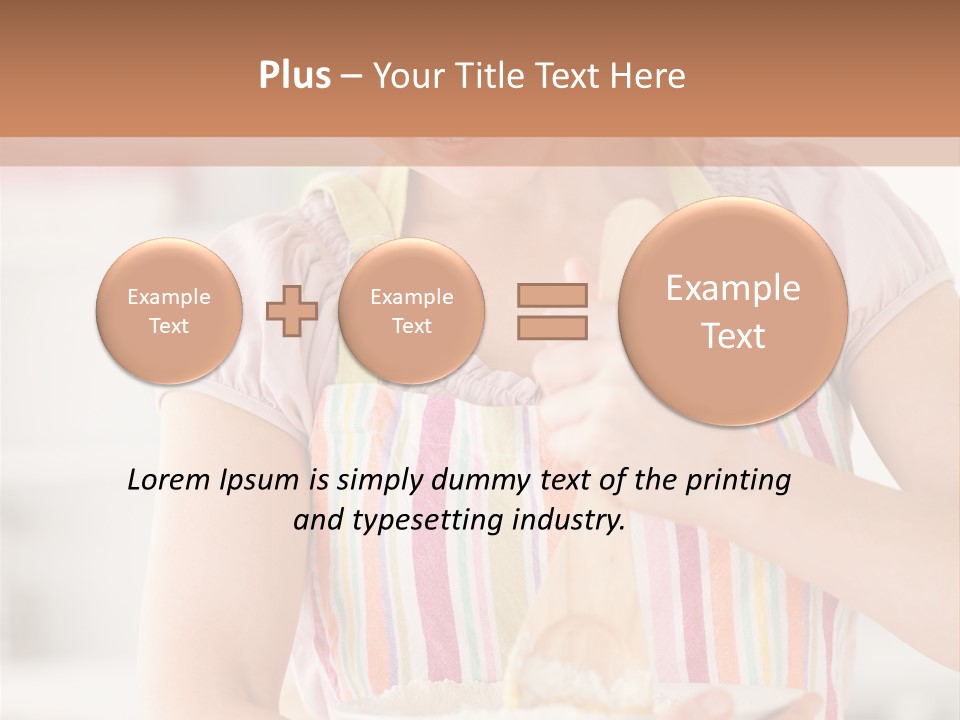 Sugar Bakery Measuring PowerPoint Template