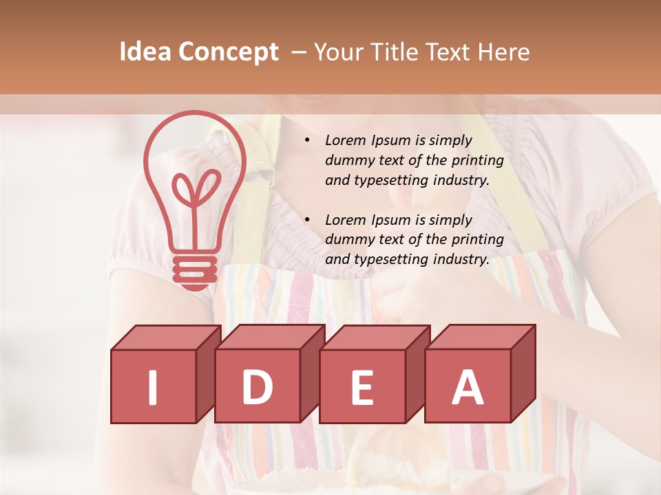 Sugar Bakery Measuring PowerPoint Template