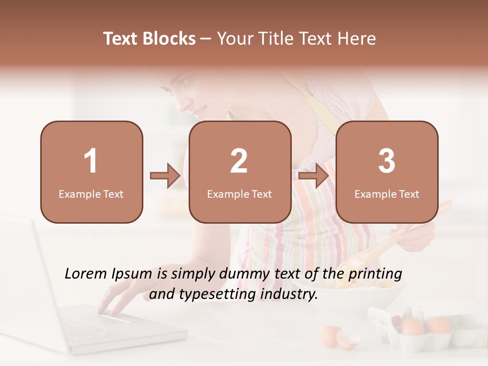 Kitchen Nourishment Cooking PowerPoint Template