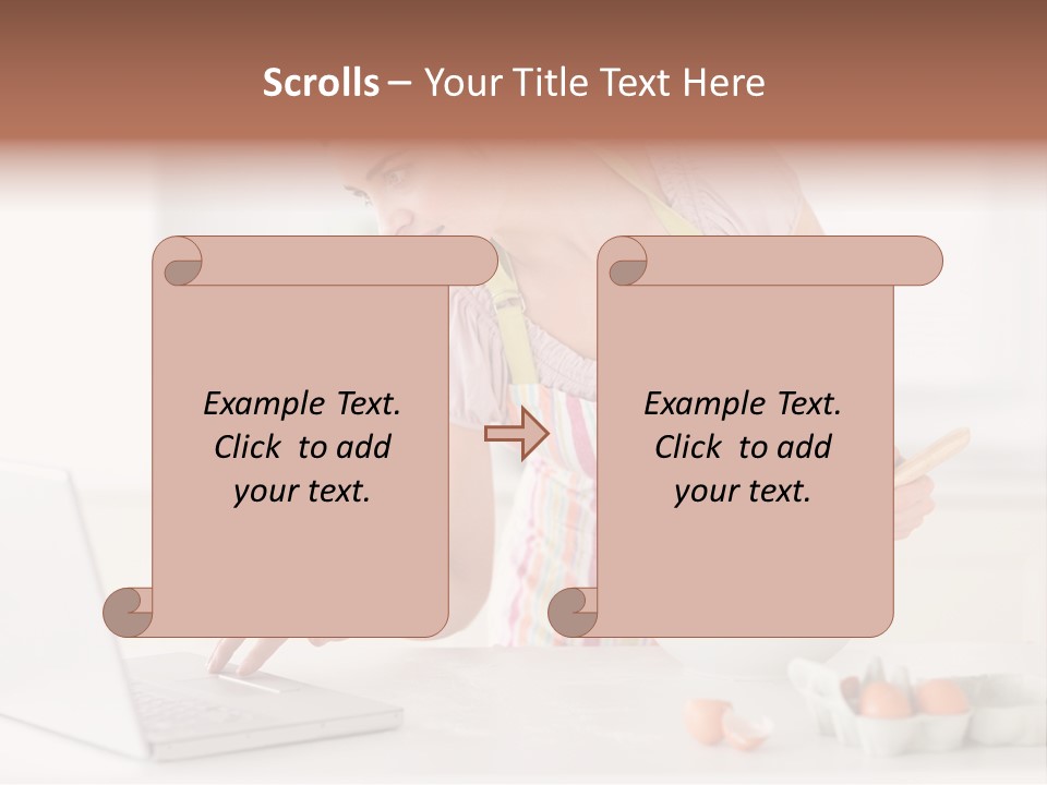 Kitchen Nourishment Cooking PowerPoint Template