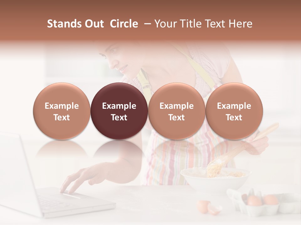 Kitchen Nourishment Cooking PowerPoint Template