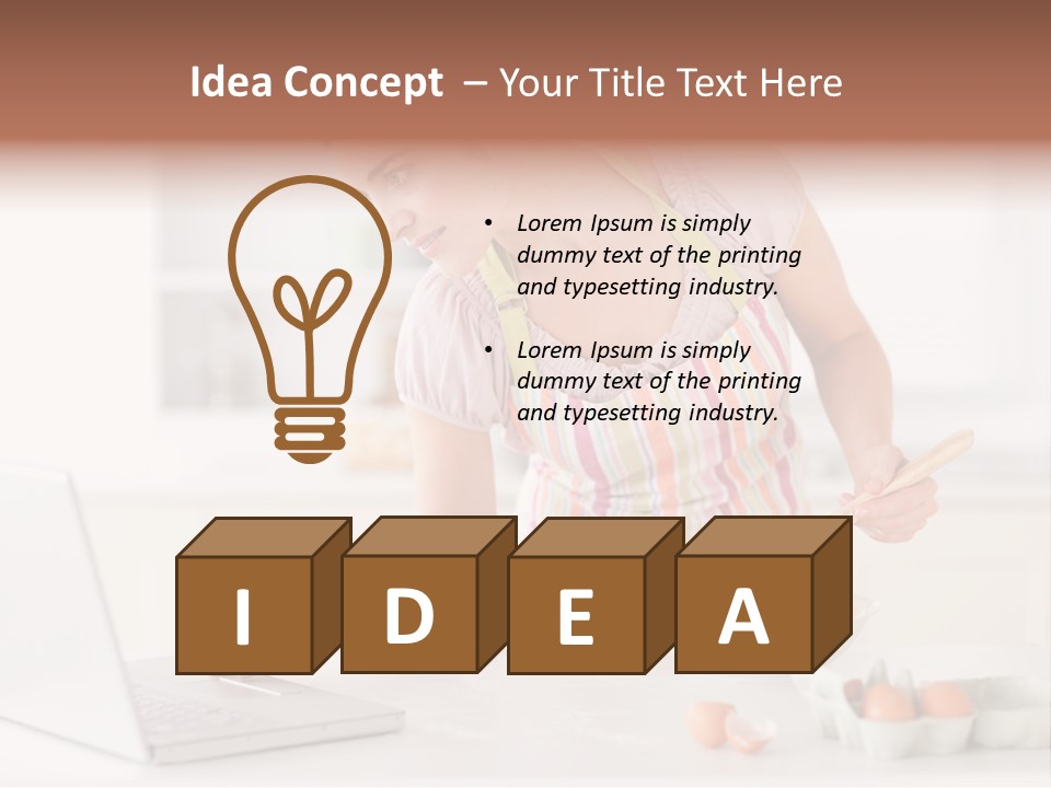 Kitchen Nourishment Cooking PowerPoint Template