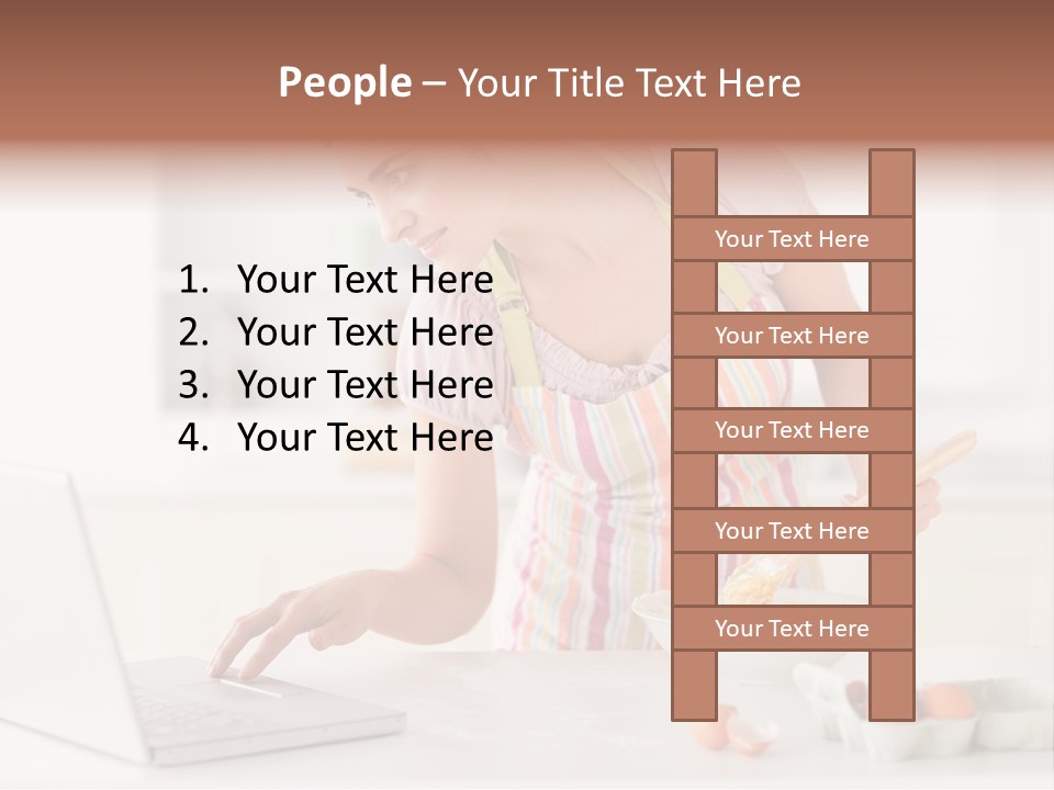 Kitchen Nourishment Cooking PowerPoint Template