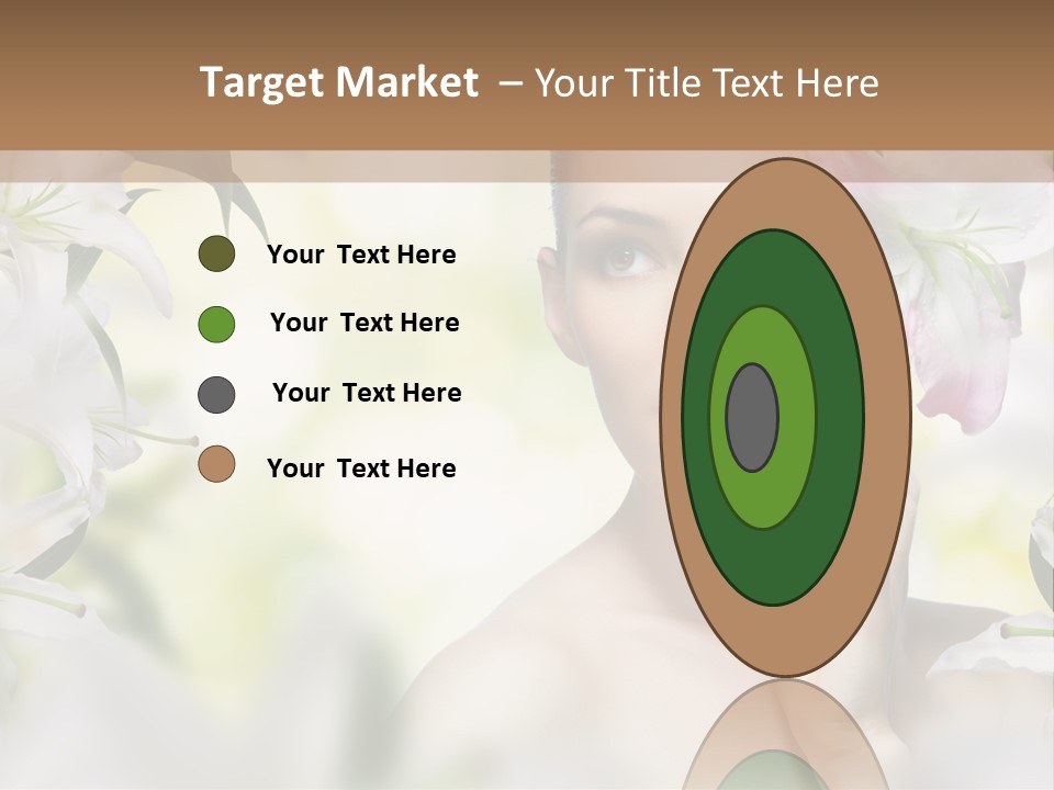 Fashion Young Closeup PowerPoint Template