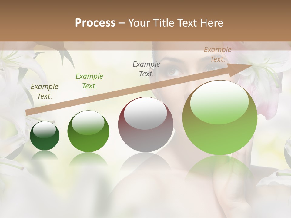 Fashion Young Closeup PowerPoint Template