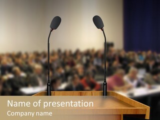 Listen Room Business PowerPoint Template