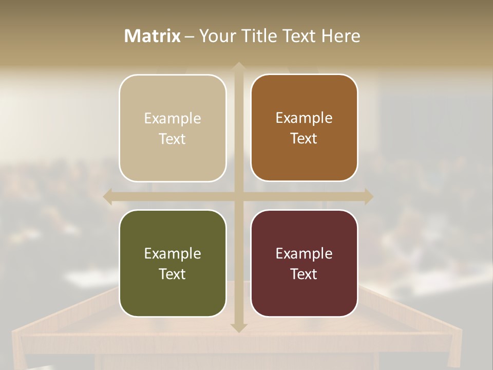 Listen Room Business PowerPoint Template