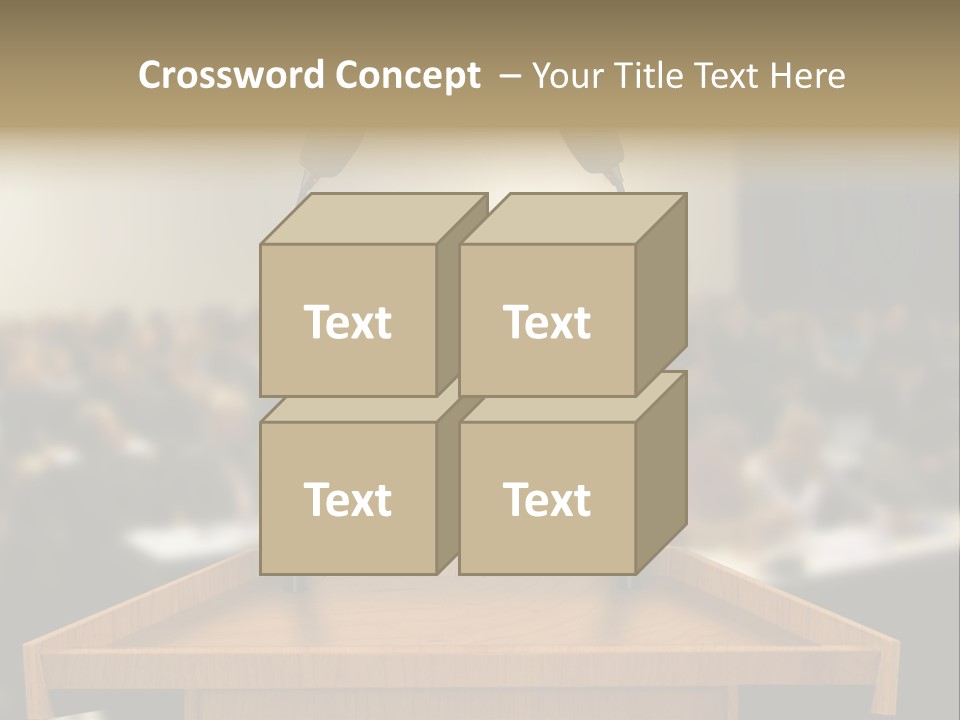 Listen Room Business PowerPoint Template