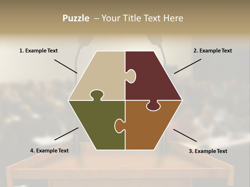 Listen Room Business PowerPoint Template