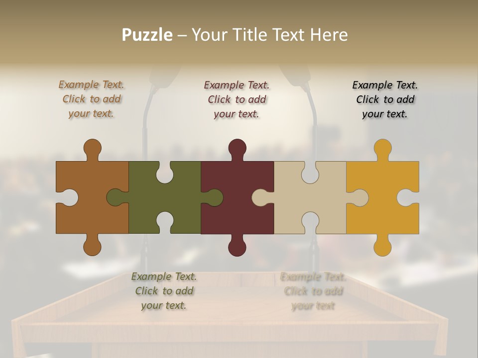 Listen Room Business PowerPoint Template