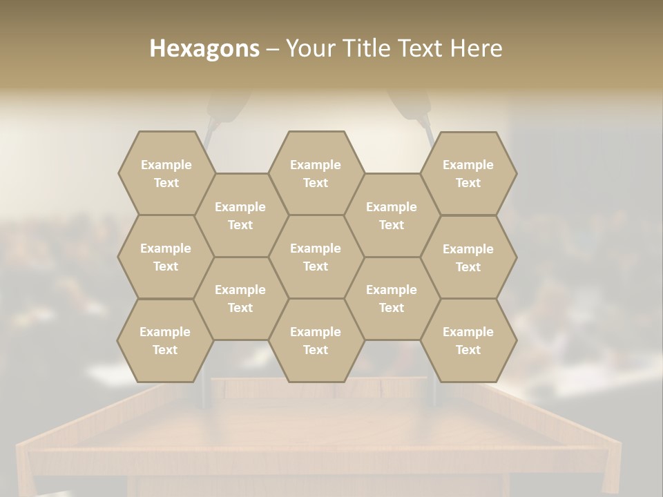 Listen Room Business PowerPoint Template