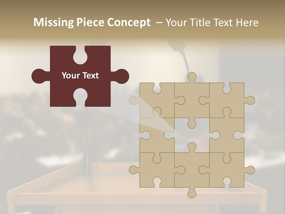 Listen Room Business PowerPoint Template