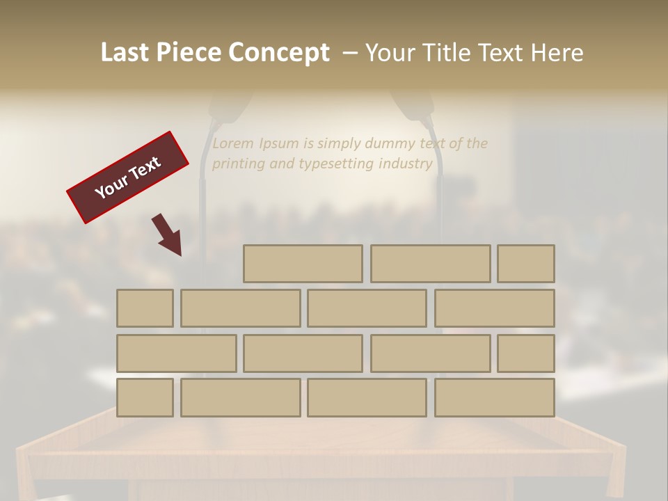 Listen Room Business PowerPoint Template