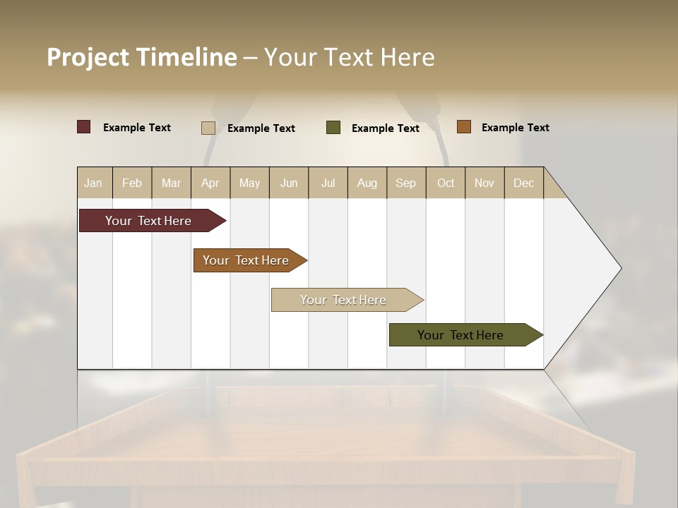 Listen Room Business PowerPoint Template