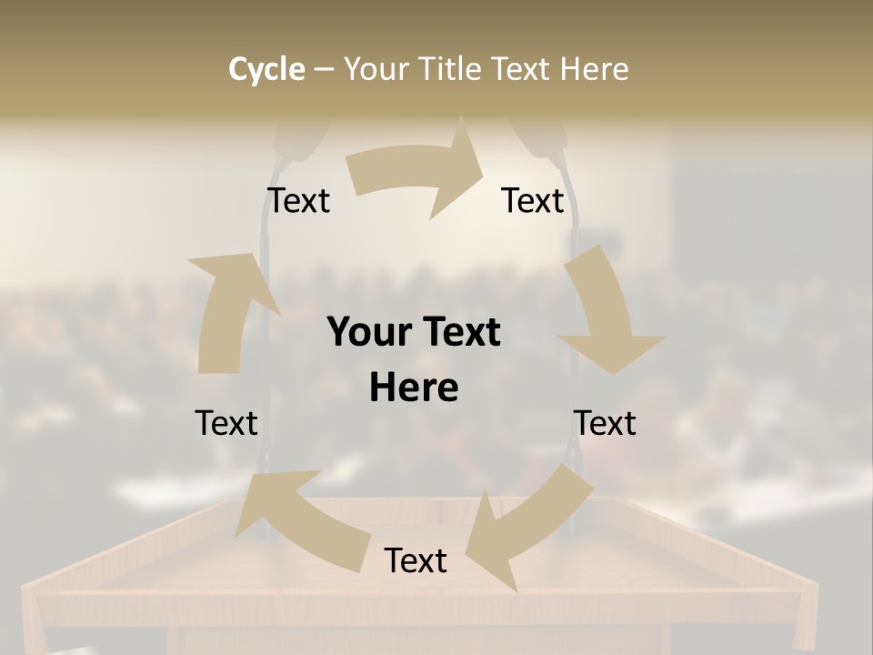 Listen Room Business PowerPoint Template