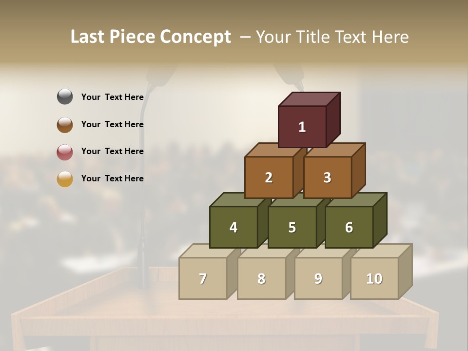 Listen Room Business PowerPoint Template