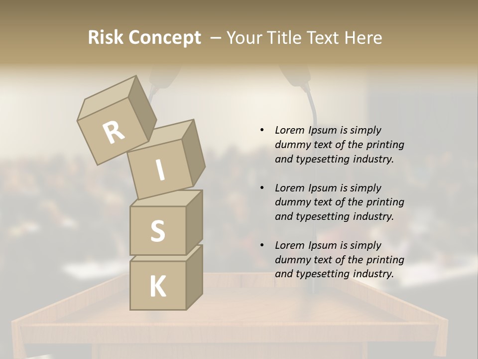 Listen Room Business PowerPoint Template