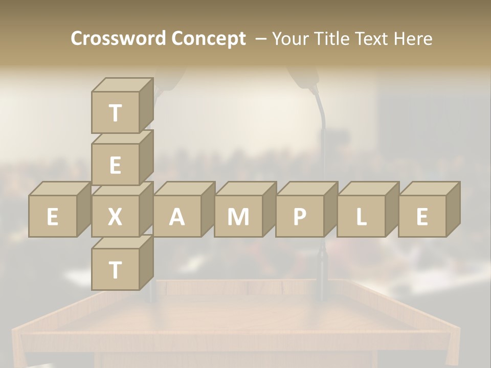 Listen Room Business PowerPoint Template