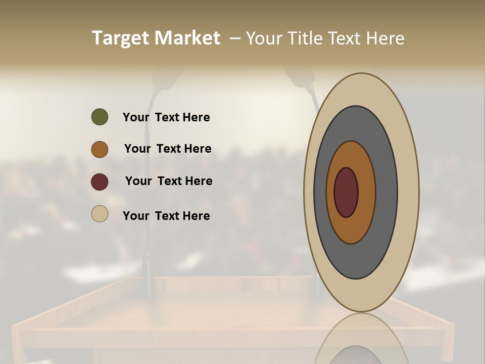 Listen Room Business PowerPoint Template