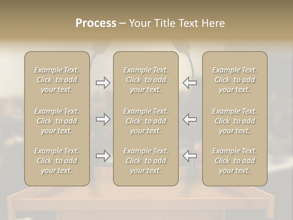 Listen Room Business PowerPoint Template