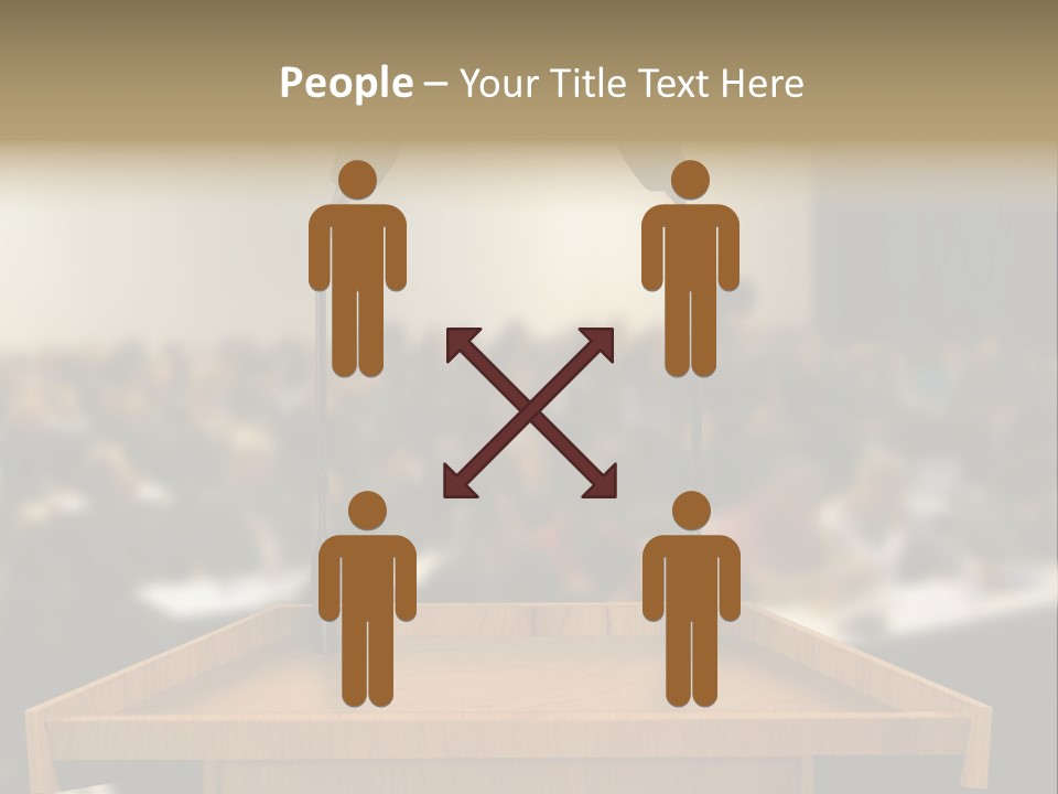 Listen Room Business PowerPoint Template