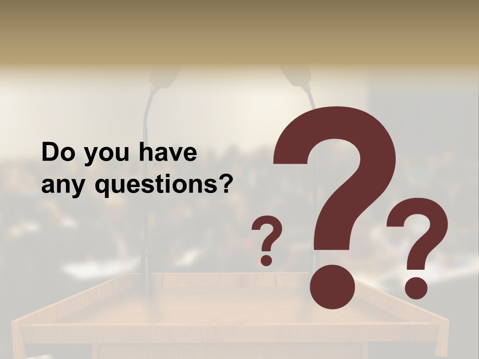 Listen Room Business PowerPoint Template