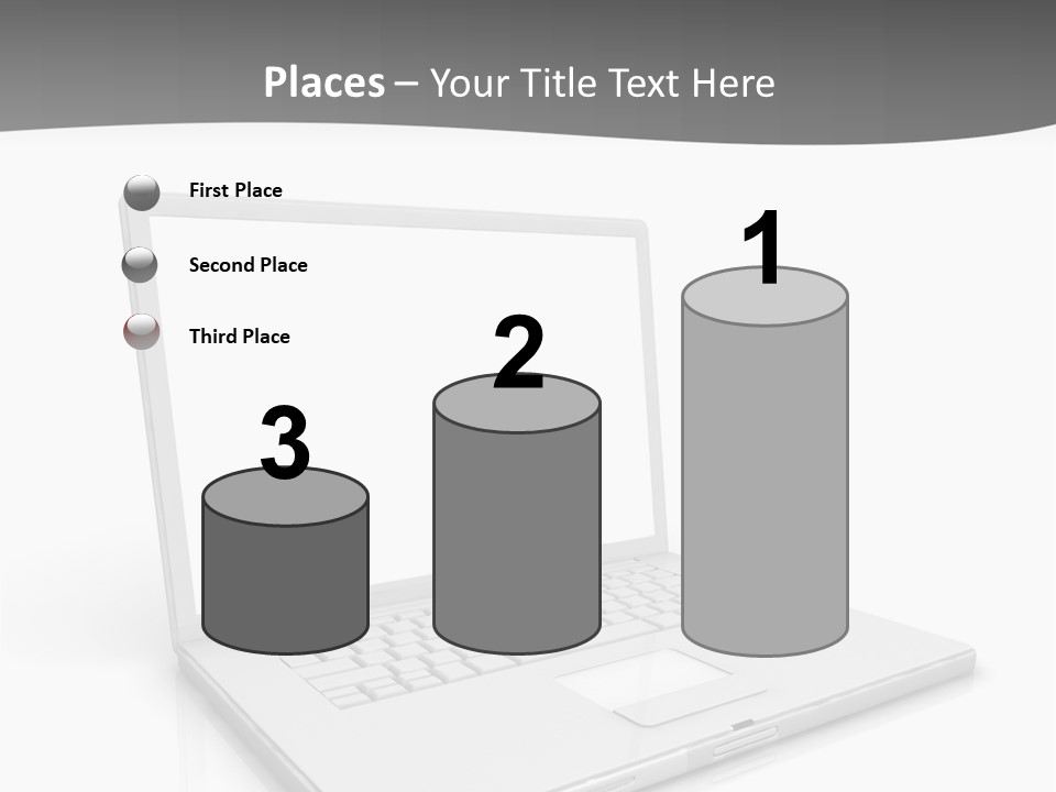 Mobile Business Symbol PowerPoint Template
