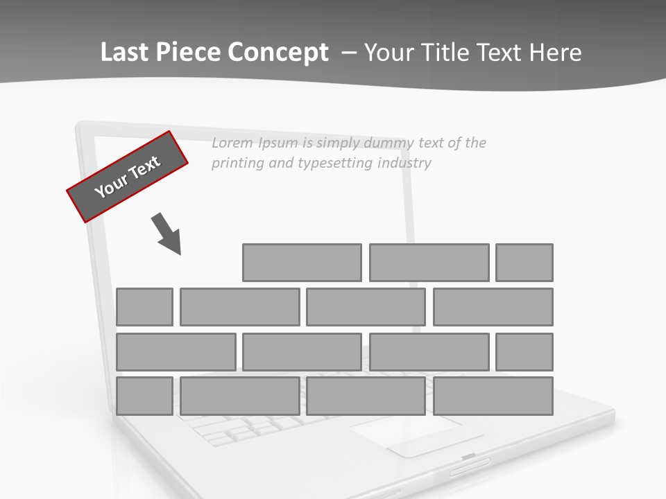 Mobile Business Symbol PowerPoint Template