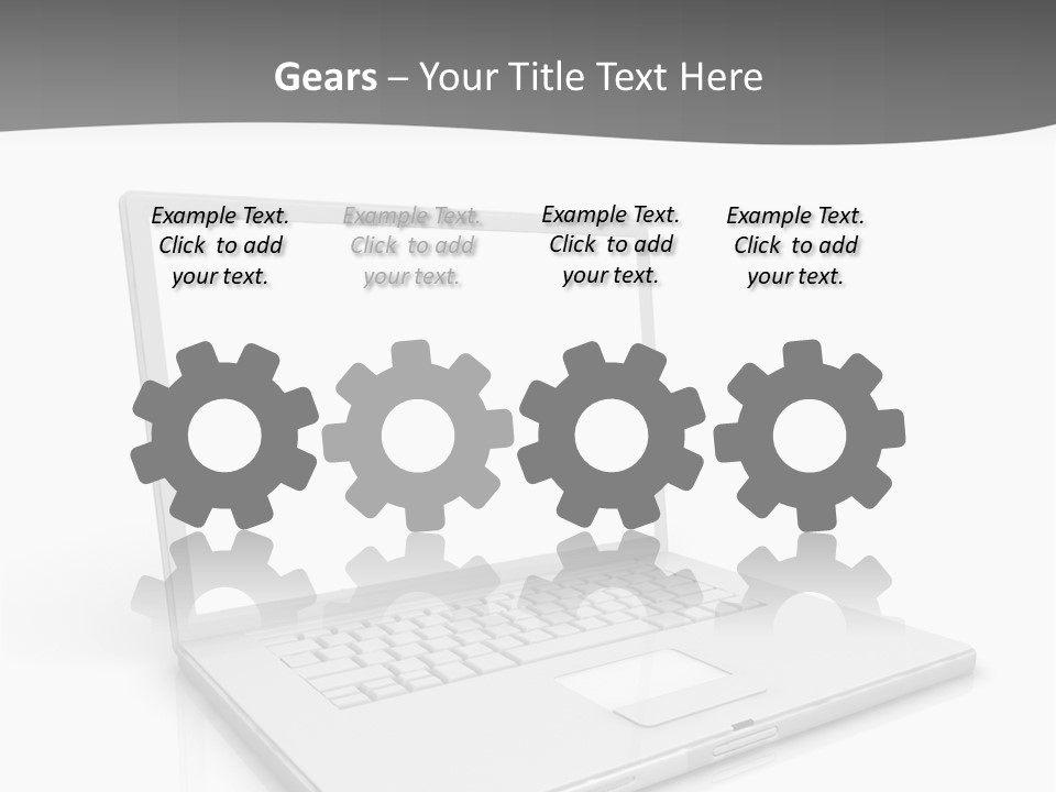 Mobile Business Symbol PowerPoint Template