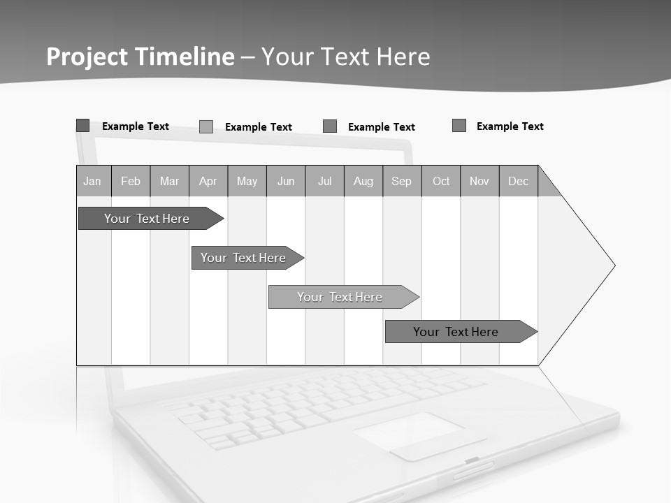 Mobile Business Symbol PowerPoint Template