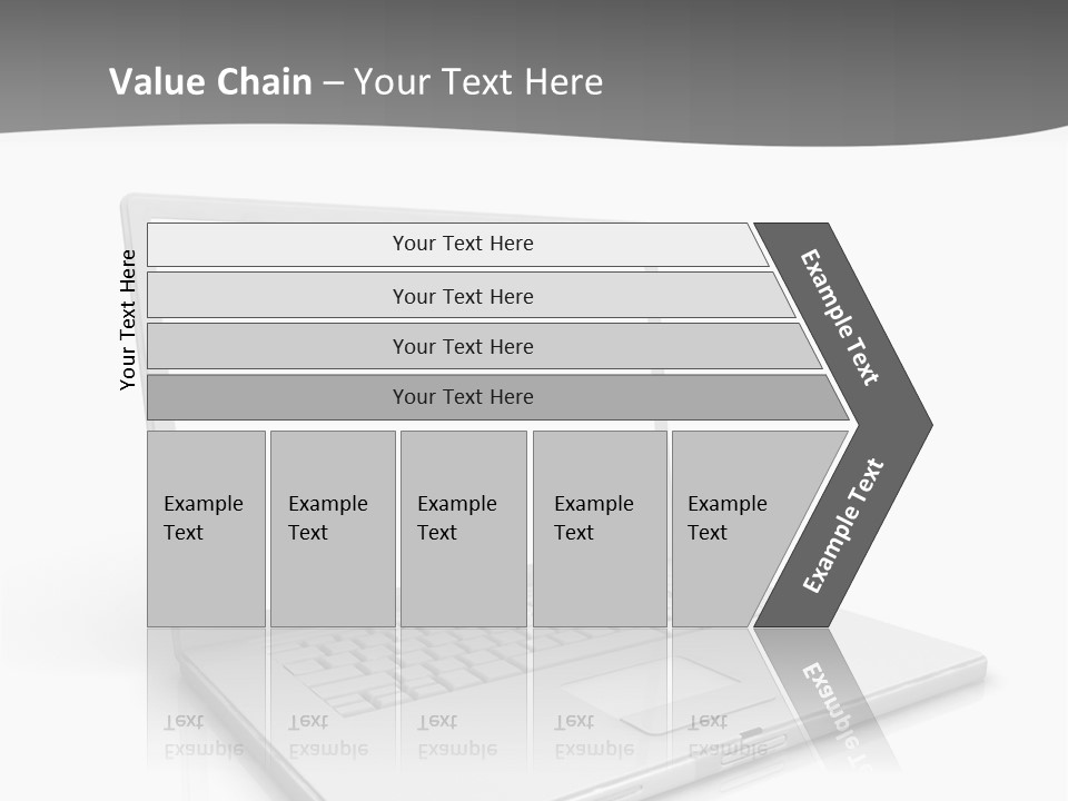 Mobile Business Symbol PowerPoint Template