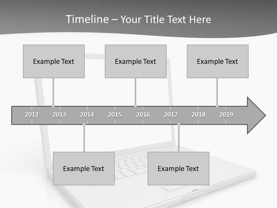 Mobile Business Symbol PowerPoint Template