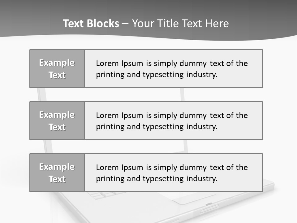 Mobile Business Symbol PowerPoint Template