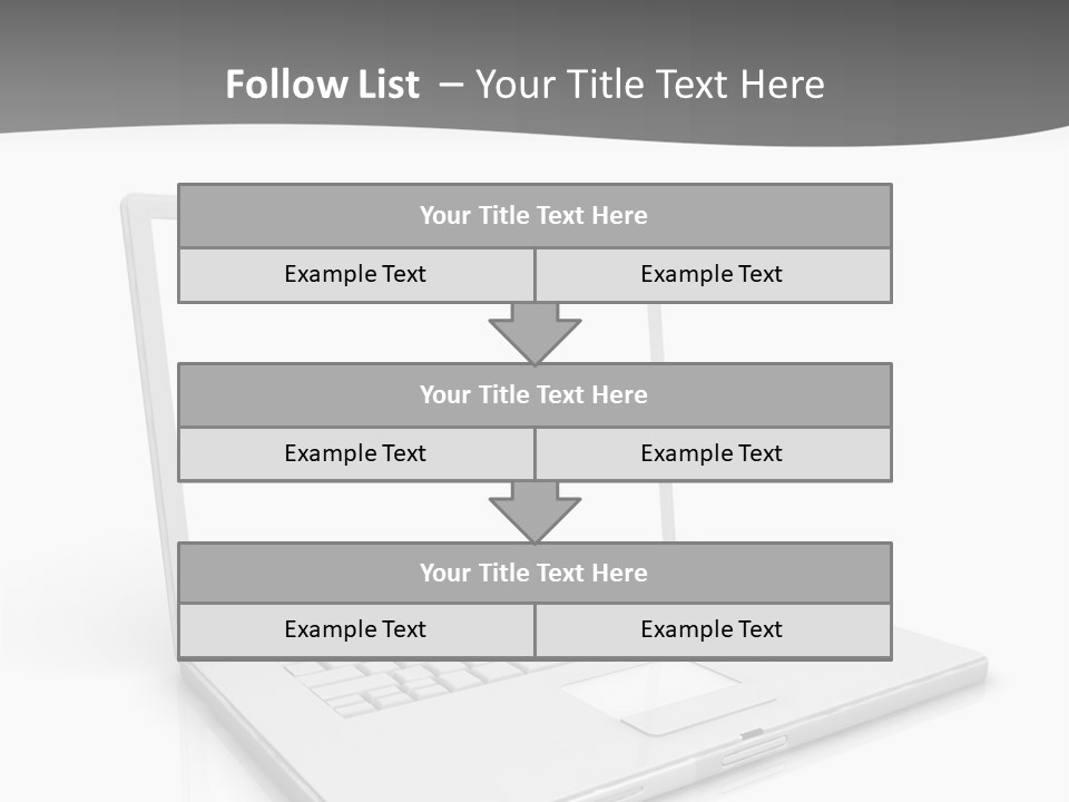Mobile Business Symbol PowerPoint Template