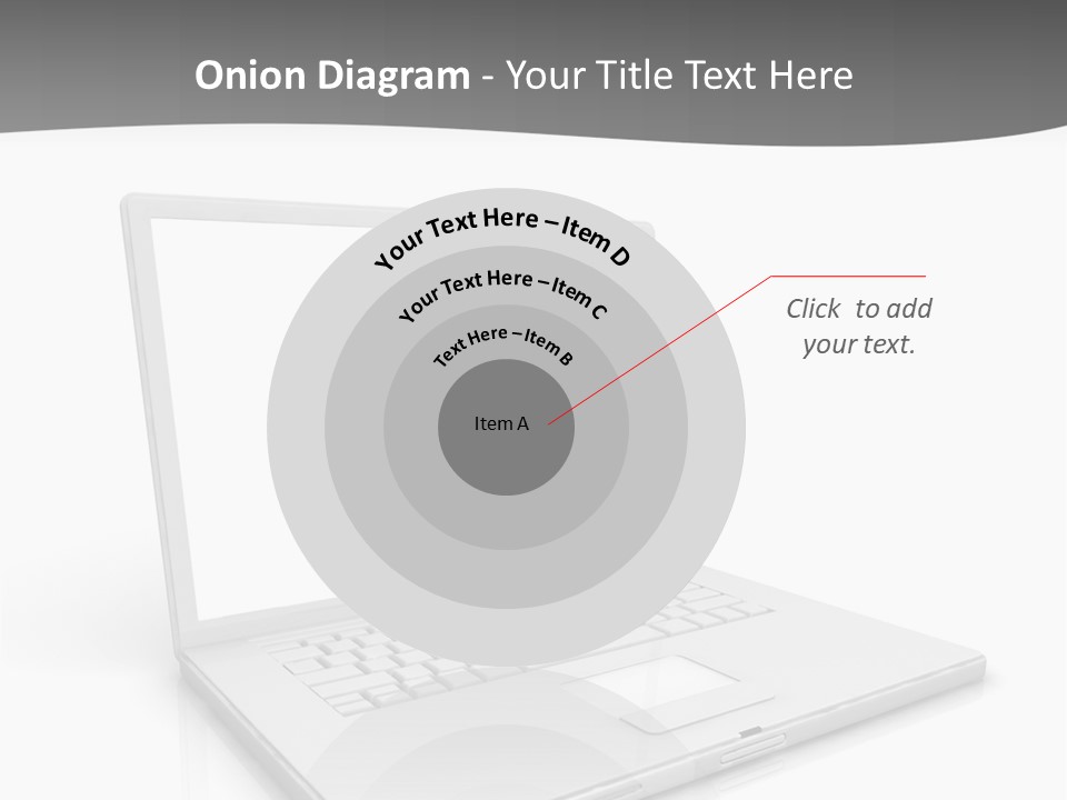 Mobile Business Symbol PowerPoint Template