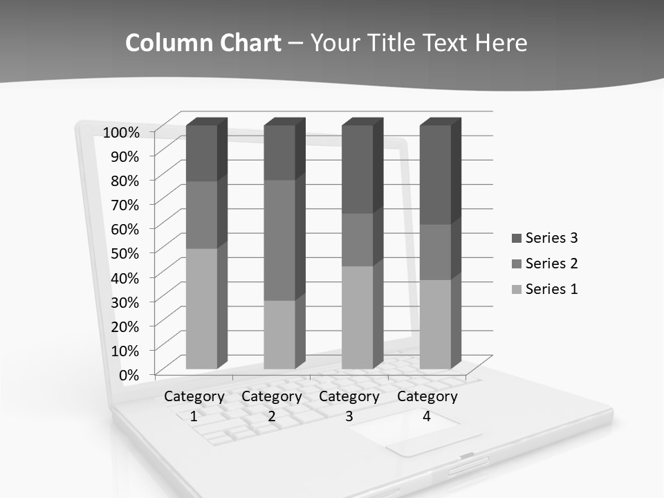 Mobile Business Symbol PowerPoint Template