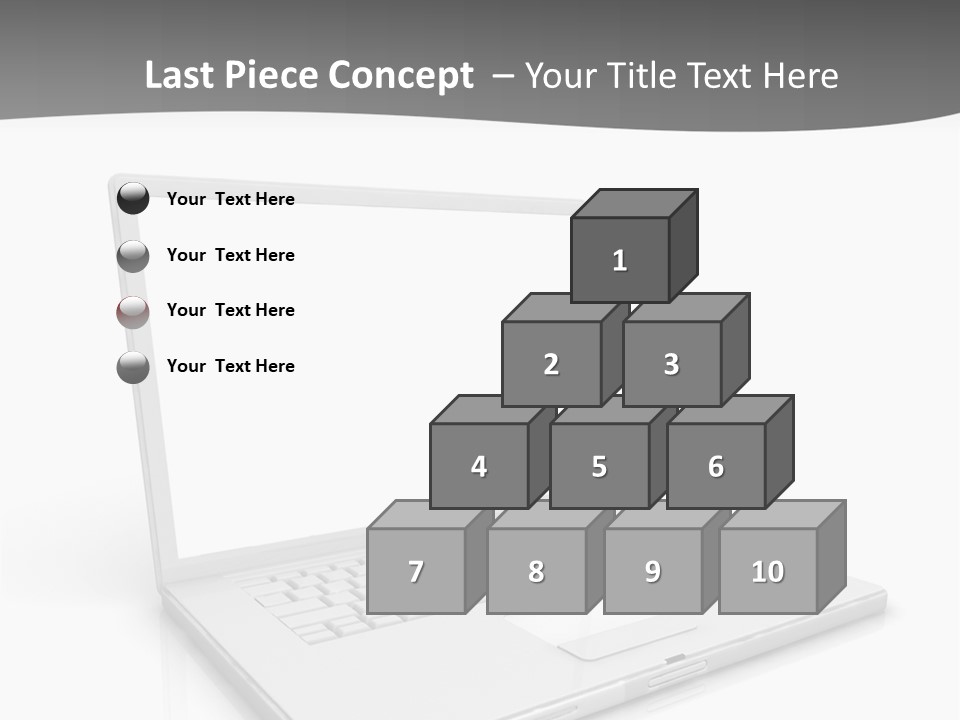 Mobile Business Symbol PowerPoint Template