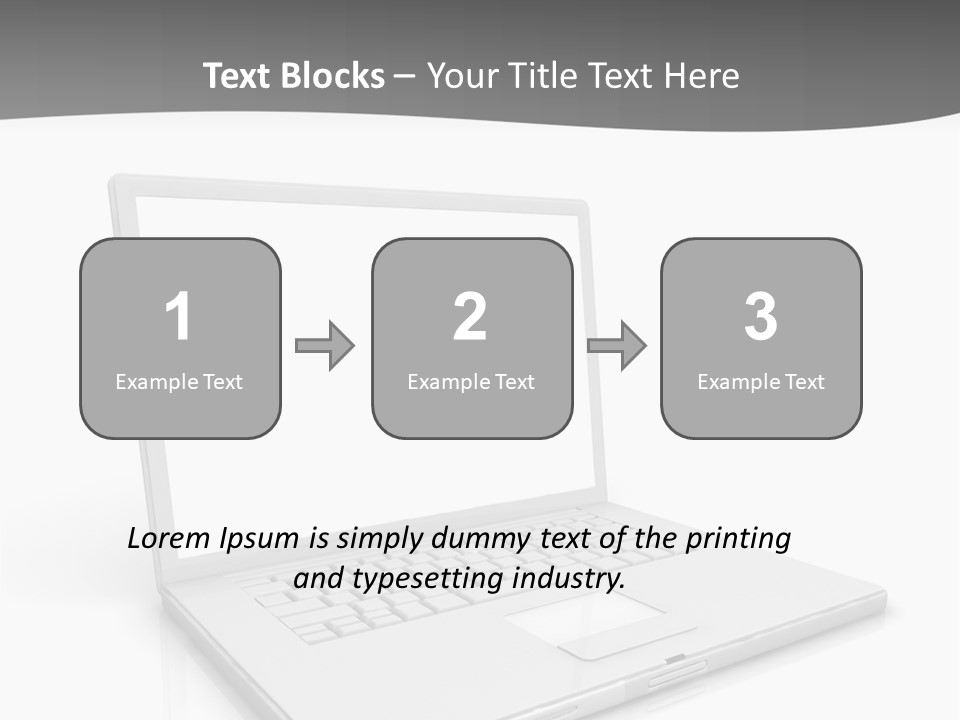 Mobile Business Symbol PowerPoint Template