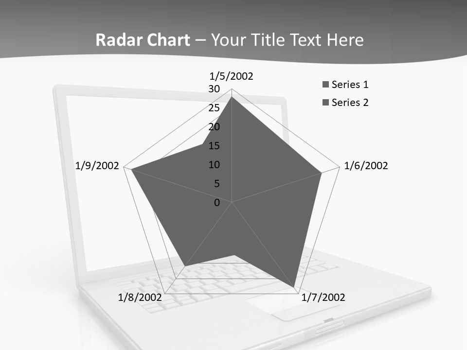Mobile Business Symbol PowerPoint Template