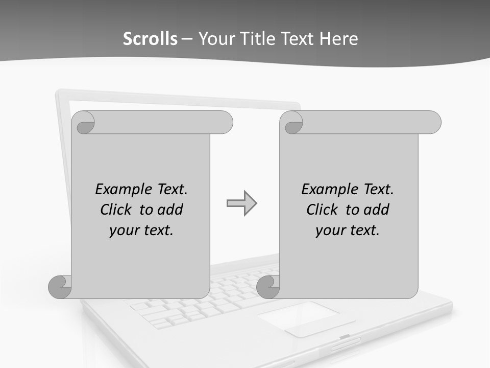 Mobile Business Symbol PowerPoint Template