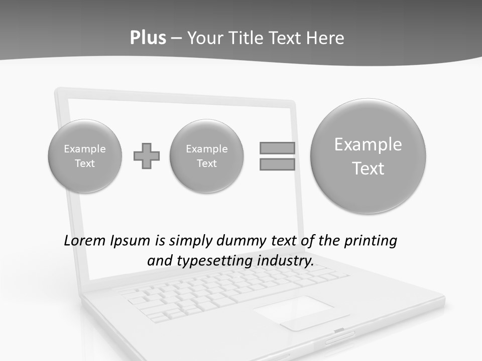Mobile Business Symbol PowerPoint Template