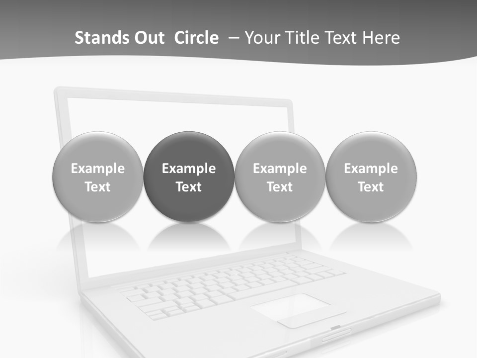 Mobile Business Symbol PowerPoint Template