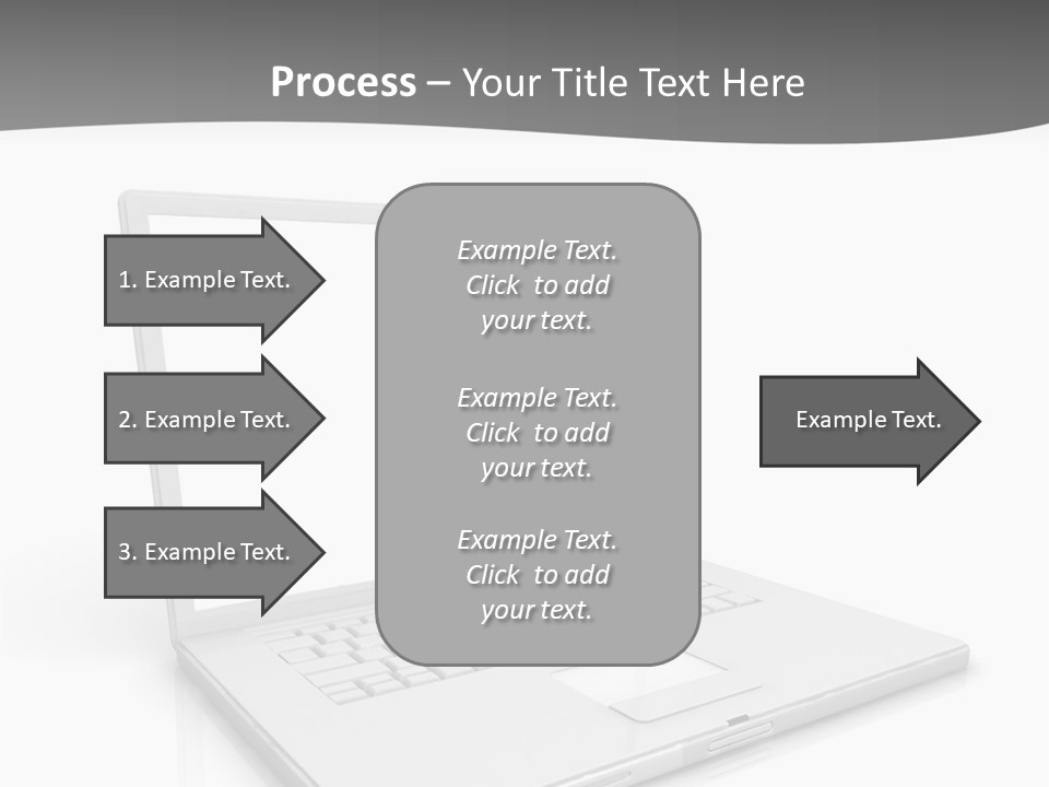 Mobile Business Symbol PowerPoint Template
