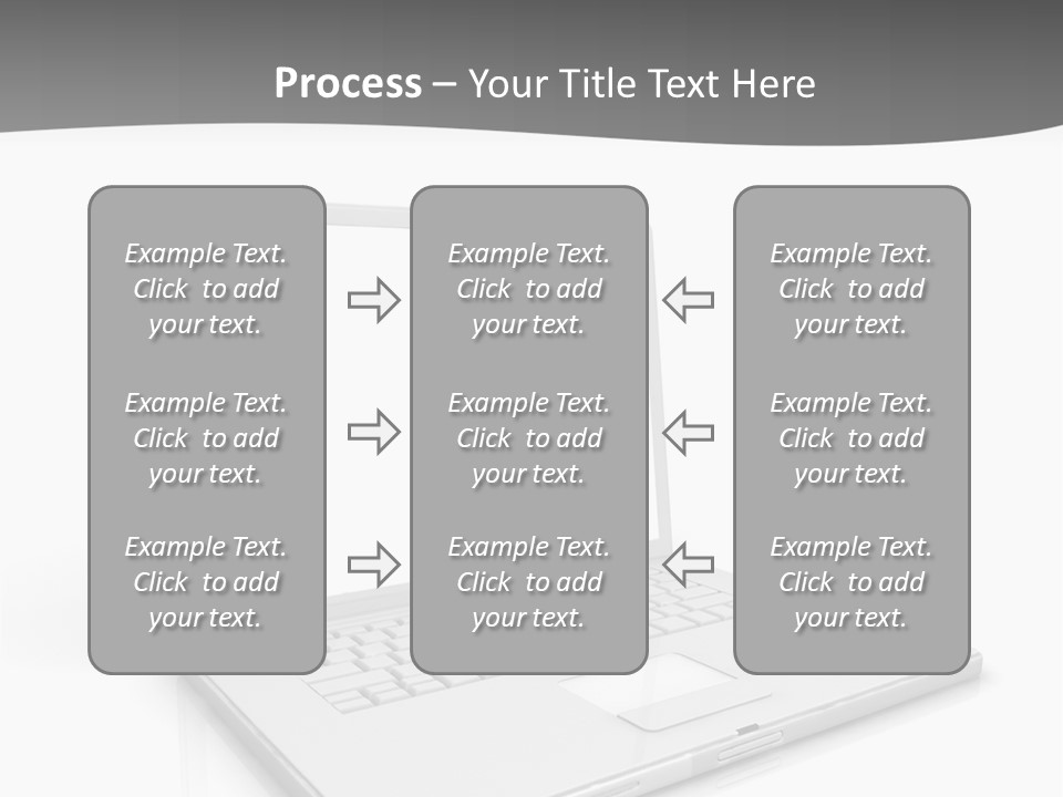 Mobile Business Symbol PowerPoint Template