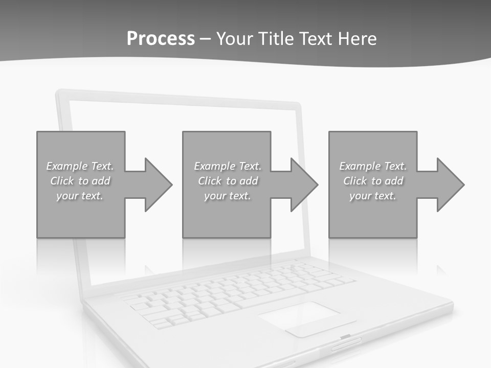 Mobile Business Symbol PowerPoint Template