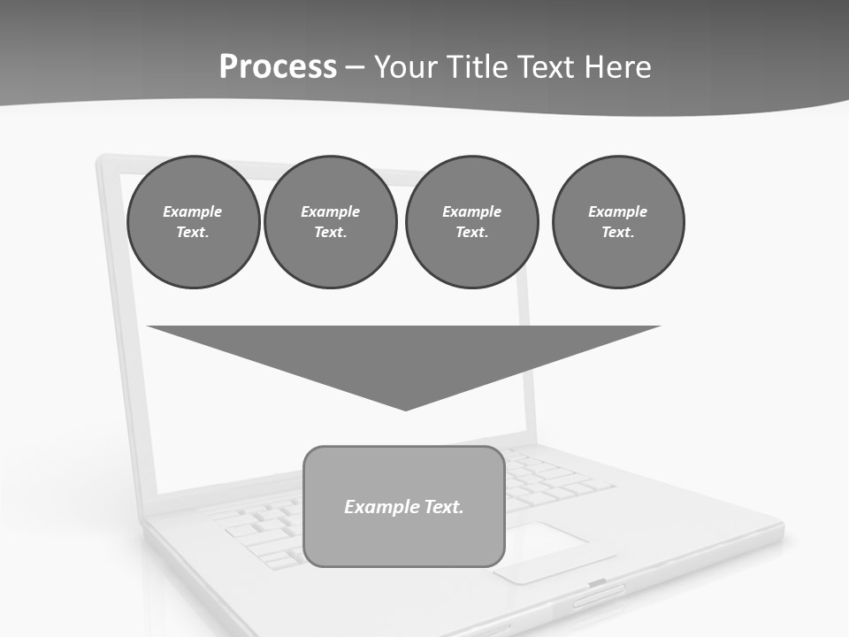 Mobile Business Symbol PowerPoint Template